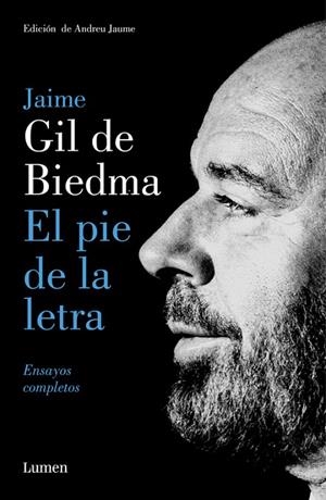 El pie de la letra | 9788426404640 | Gil de Biedma, Jaime