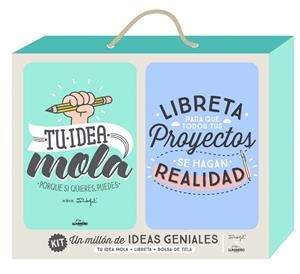 Kit Un millón de ideas geniales | 9788416489206 | Mr. Wonderful
