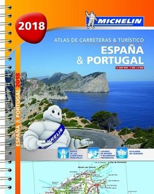 España AND Portugal (formato A-4) (Atlas de carreteras y turístico ) | 9782067227811 | MICHELIN