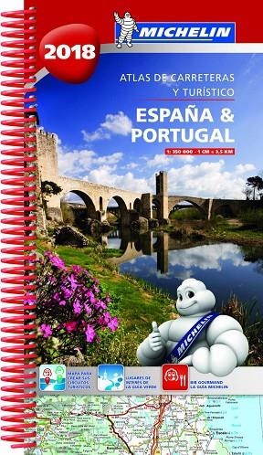 España AND Portugal 2018 (Atlas de carreteras y turístico ) | 9782067226944 | MICHELIN