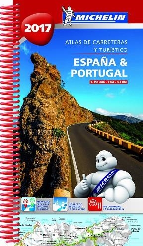 España AND Portugal 2017 (Atlas de carreteras y turístico ) | 9782067217690 | MICHELIN