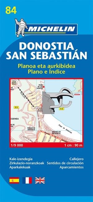 Plano Donostia-San Sebastián | 9782067127968 | Varios autores