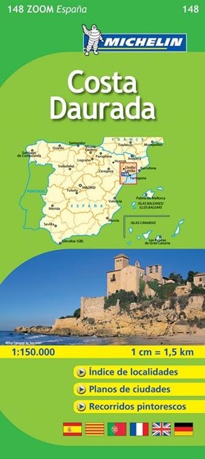 Mapa Zoom Costa Daurada | 9782067140677 | Varios autores