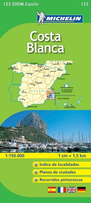 Mapa Zoom Costa Blanca | 9782067141452 | Varios autores