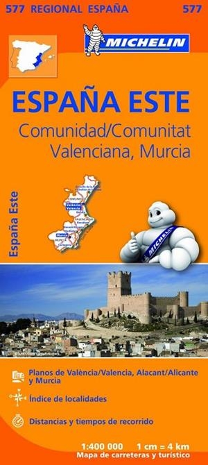 Mapa Regional Comunidad Valenciana, Murcia | 9782067184404 | Varios autores