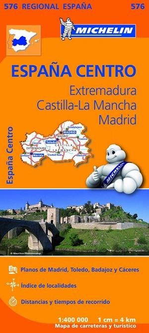 Mapa Regional Extremadura, Castilla la Mancha, Madrid | 9782067184350 | Varios autores