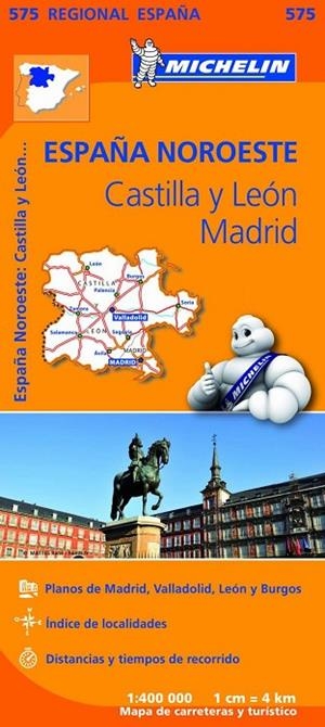 Mapa Regional Castilla y León, Madrid | 9782067184305 | Varios autores