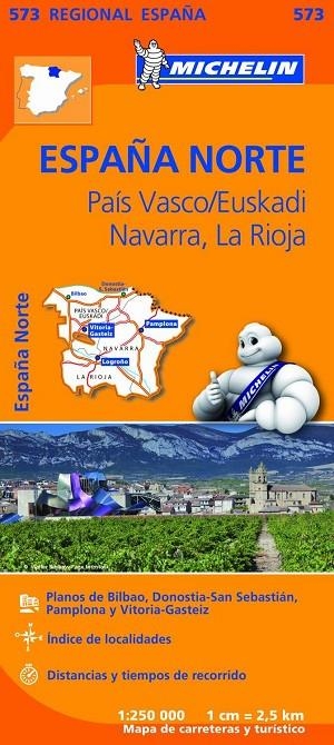 Mapa Regional País Vasco/Euskadi, Navarra, La Rioja | 9782067184206 | Varios autores