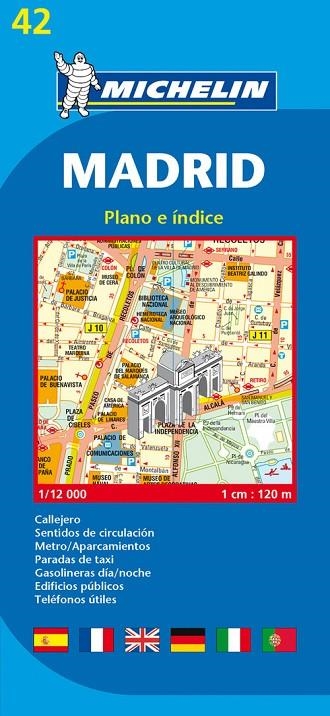 Madrid (Plano) | 9782067127685 | MICHELIN