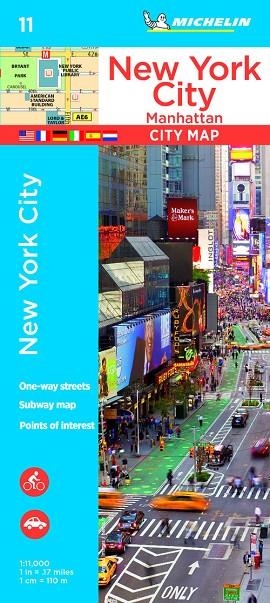 Plano New York City, Manhattan | 9782067228870 | Varios autores