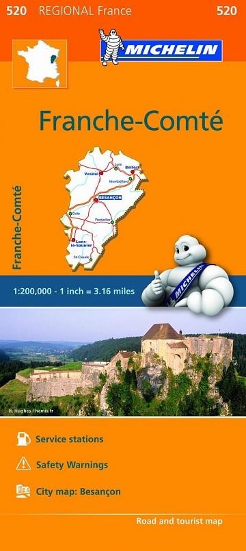 Mapa Regional Franche Comté | 9782067209213 | Varios autores