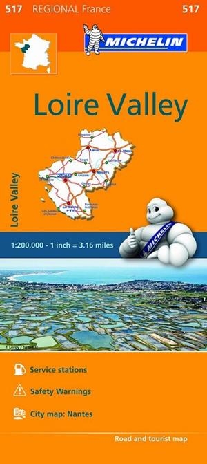 Mapa Regional Loire Valley | 9782067209763 | Varios autores