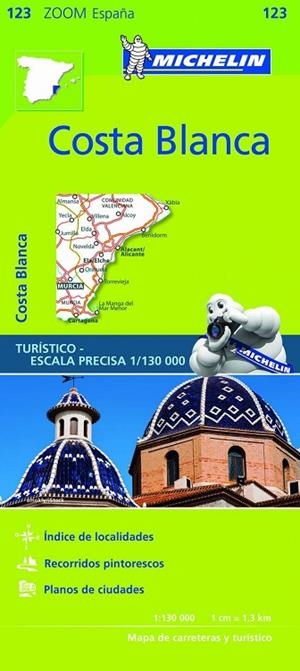 Mapa Zoom Costa Blanca | 9782067217898 | Varios autores