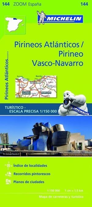 Mapa Zoom Pirineos Atlánticos / Pirineo Vasco-Navarro | 9782067218093 | Varios autores