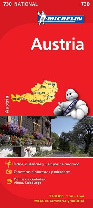 Mapa National Austria | 9782067171756 | Varios autores