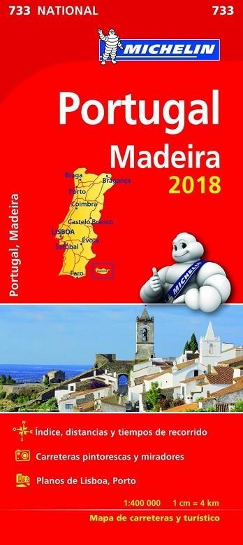 Mapa National Portugal | 9782067226609 | Varios autores