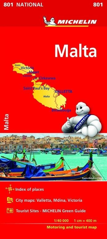 Mapa National Malta | 9782067229037 | Varios autores