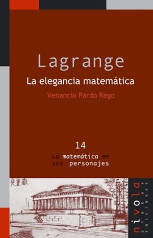 LAGRANGE. La elegancia matemática | 9788495599599 | Pardo Rego, Venancio
