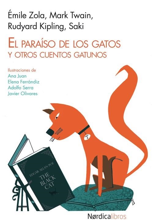 El paraíso de los gatos | 9788415564799 | Zola, Émilie;Twain, Mark;Kipling, Rudyard;Munro, Héctor