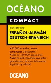 Océano Compact Diccionario Español - Alemán / Deutsch - Spanisch | 9788449421037 | Varios autores