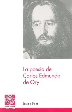 La poesía de Carlos Edmundo de Ory | 9788479355227 | Pont, Jaume