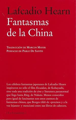 Fantasmas de la China | 9788483930786 | Hearn, Lafcadio