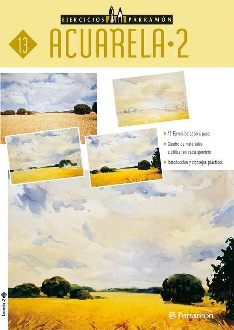 EJERCICIOS PARRAMON ACUARELA 2 | 9788434221642 | PARRAMON, EQUIPO