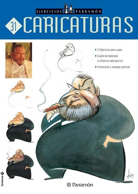 EJERCICIOS PARRAMON CARICATURAS | 9788434224032 | PARRAMON, EQUIPO;Martín Roig, Gabriel