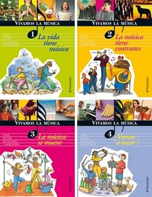 VIVAMOS LA MUSICA (4 TOMOS) + 2 Cds | 9788434224346 | Cabacés, Roser;Vilaplana, Elisabet;Clariana, Anna;Tomas Bilbeny, Norberto