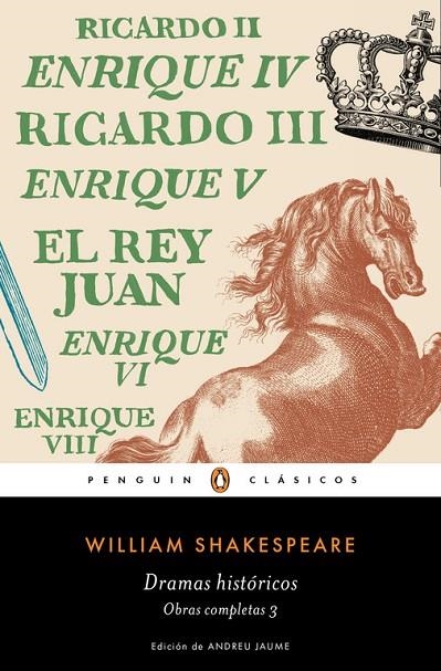 Dramas históricos (Obra completa Shakespeare 3) | 9788491051367 | William Shakespeare