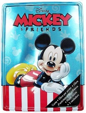 Mickey i els seus amics. Caixa metàl·lica | 9788490576373 | Disney