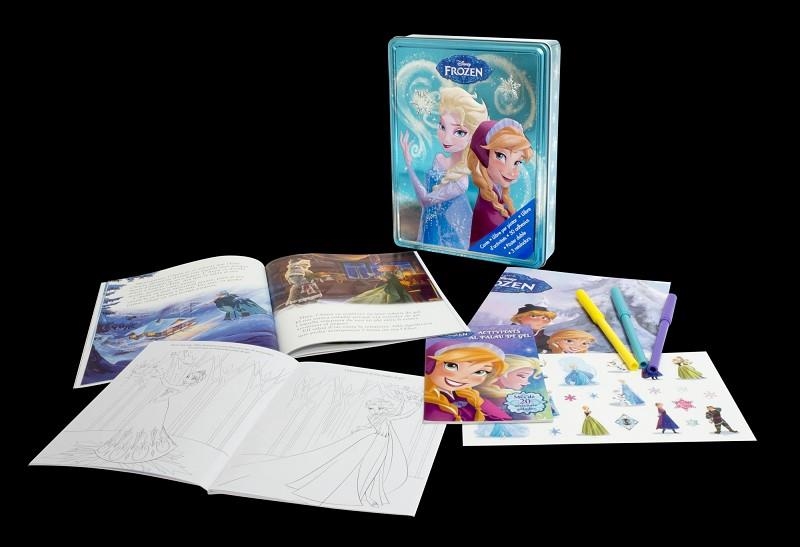 Frozen. Caixa metàl·lica | 9788490576366 | Disney
