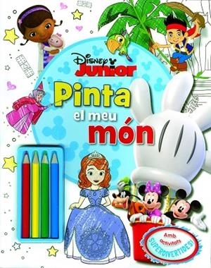 Disney Junior. Pinta el meu món | 9788490574997 | Autors, Diversos