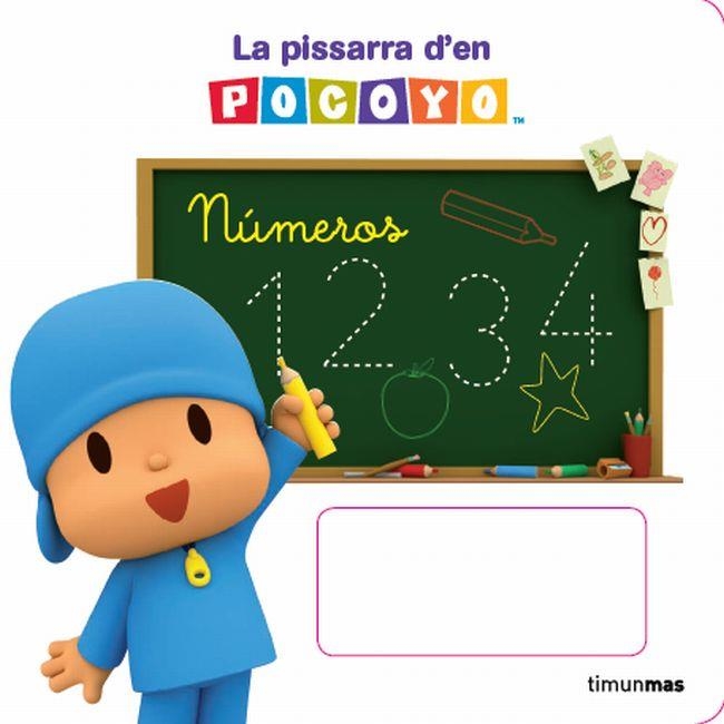 La pissarra d'en pocoyó- Números | 9788499327372 | Zinkia