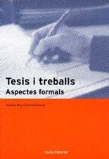 Tesis i treballs | 9788476023358 | Rigó Arnavat, Antonia;Genesca Dueñas, Gabriel