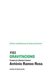 Gravitacions | 9788497664158 | Ramos Rosa, Antonio