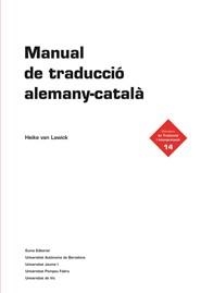 Manual de traducció alemany-català | 9788497663182 | Van Lawick Brozio Heike, Anna