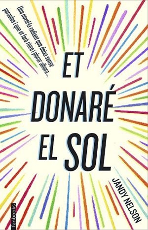 Et donaré el sol | 9788416297122 | Nelson, Jandy