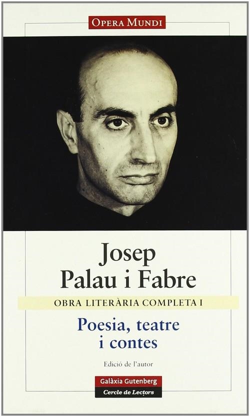 Poesia, teatre i contes | 9788481095418 | Palau i Fabre, Josep