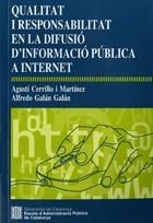 Qualitat i responsabilitat en la difusió d'informació pública a Internet | 9788439376255 | Cerrillo Martínez, Agustí;Galán Galán, Alfredo