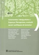Autonomies i desigualtats a Espanya: Percepcions | 9788439387039 | Gallego Calderón, Raquel;Subirats Humet, Joan
