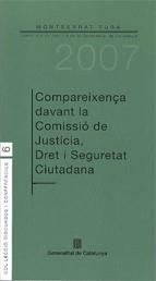 Compareixença davant la Comissió de Justícia | 9788439375135 | Tura i Camafreita, Montserrat