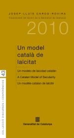 Un model català de laïcitat | 9788439384304 | Carod-Rovira , Josep Lluís