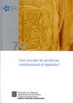 Com vinculen les sentències constitucionals el legislador? | 9788439388913 | López Guerra, Luis;Viver i Pi-Sunyer, Carles;Ahumada Ruiz, María Ángeles;Ferreres Comella, Víctor