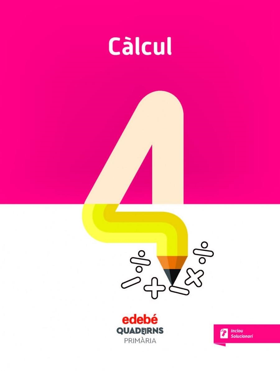 Càlcul 4 | 9788468335636 | Edebé, Obra Colectiva