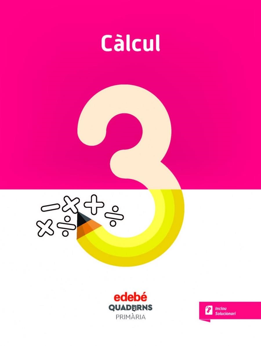 Càlcul 3 | 9788468335629 | Edebé, Obra Colectiva