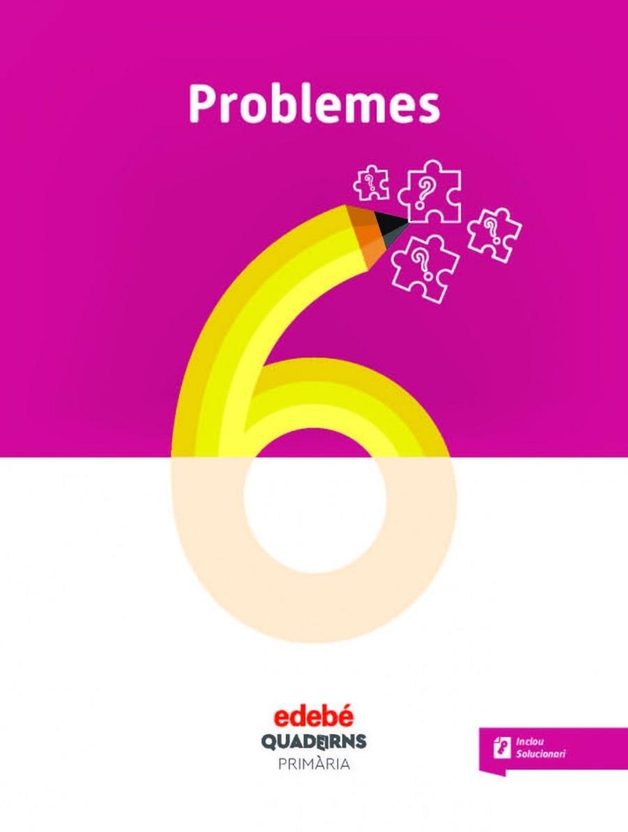 Problemes 6 | 9788468336039 | Edebé, Obra Colectiva