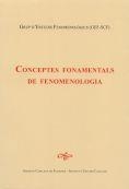 Conceptes fonamentals de fenomenologia | 9788499653648