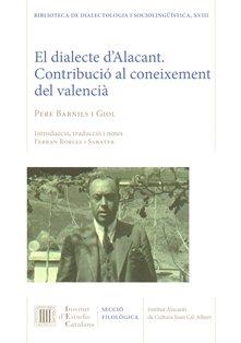 El Dialecte d'Alacant | 9788499651576 | Barnils i Giol, Pere