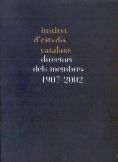 Directori dels membres 1907-2002 | 9788472836433 | Institut d'Estudis Catalans (Barcelona)